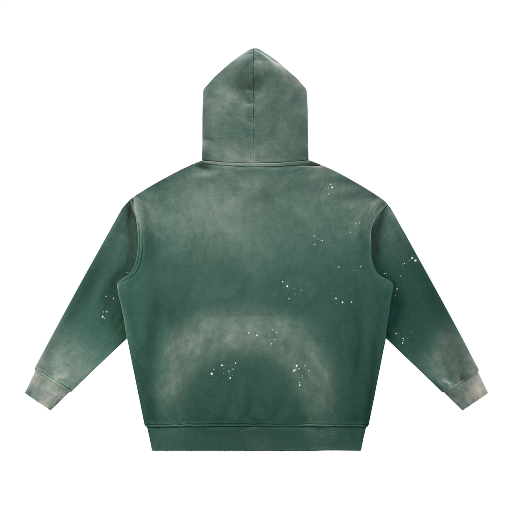 "Wind" Frayed Hoodie