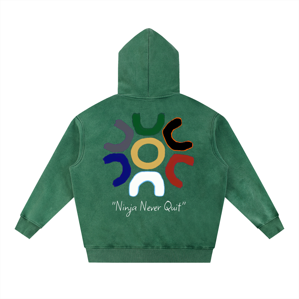 "Life" Washed Hoodie