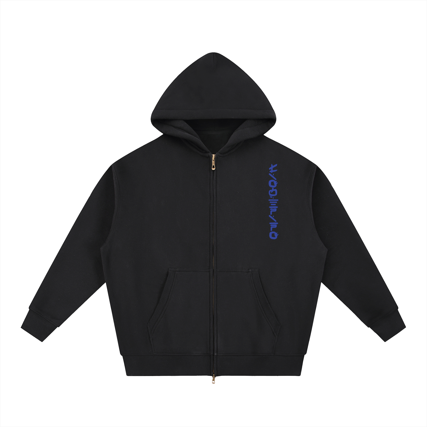"Lightning" Boxy Zip-Up