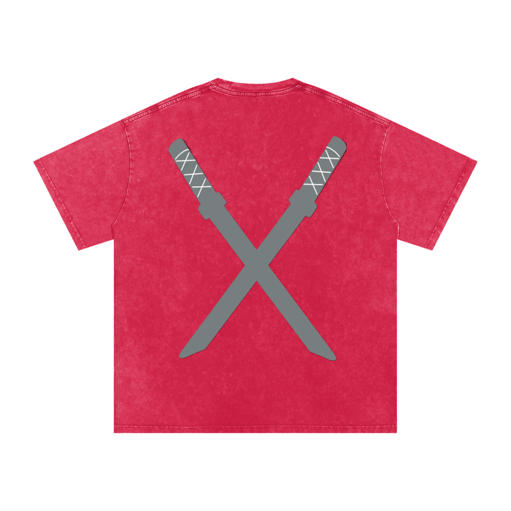 "Fire" Washed Tee