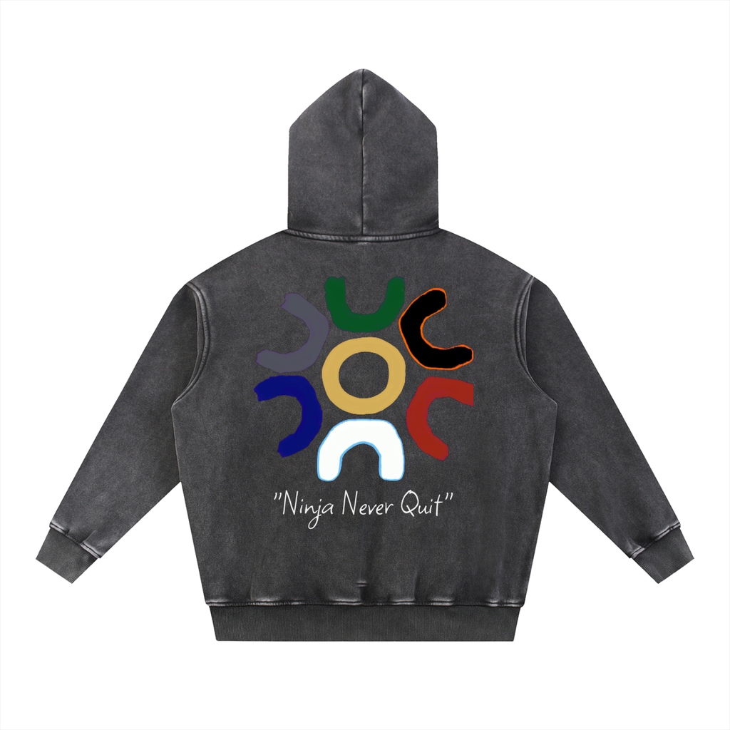 "Earth" Washed Hoodie