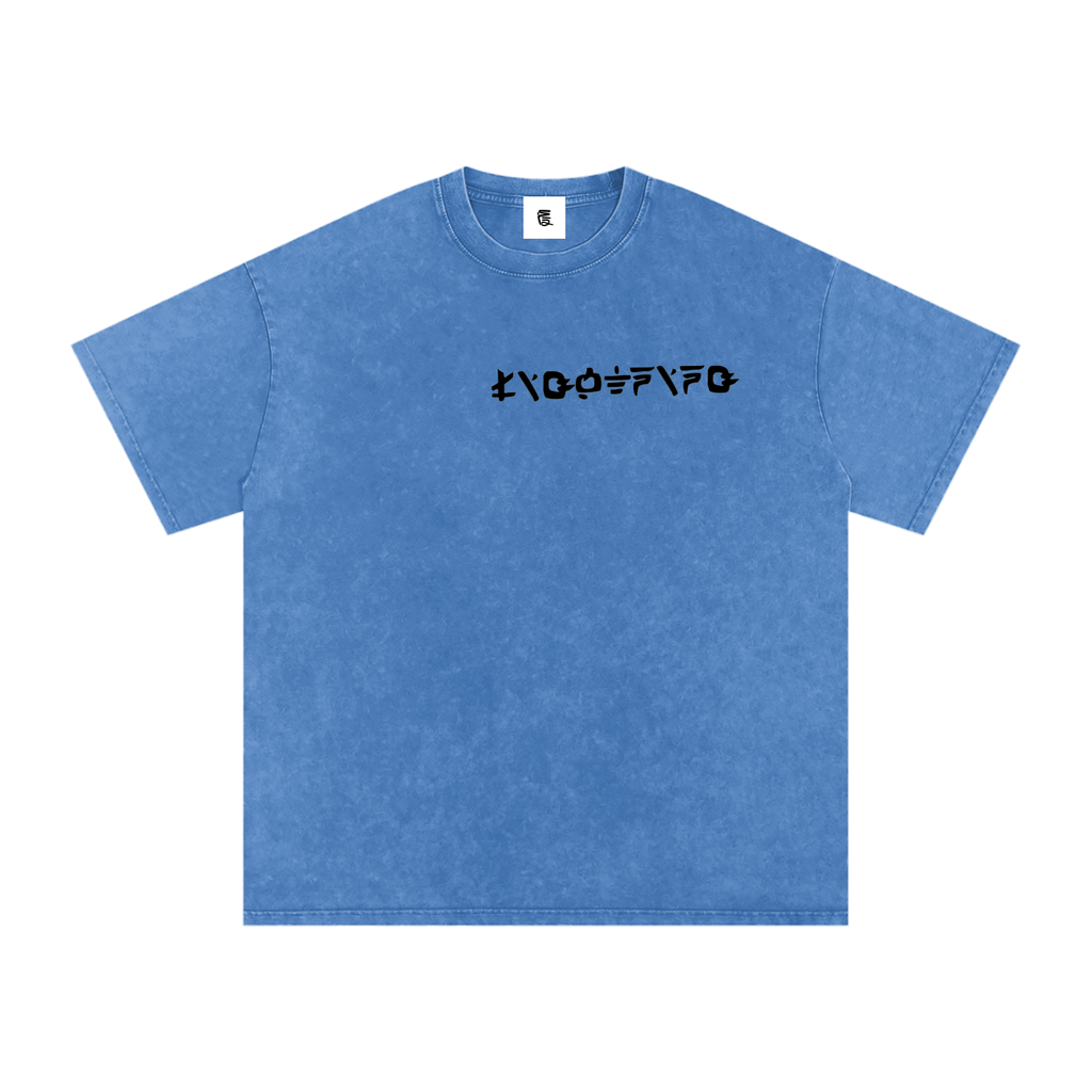 "Lightning" Symbol Washed Tee